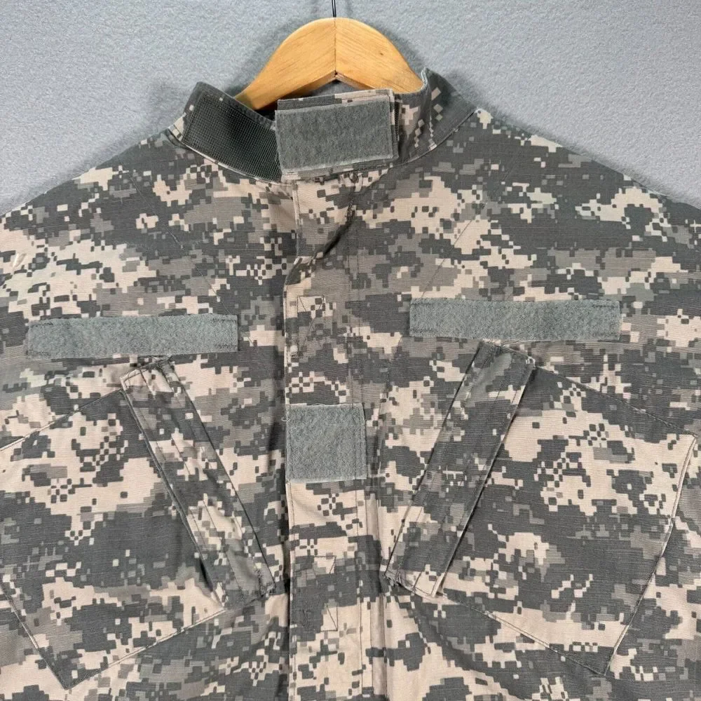 US Military Army Combat Uniform Shacket Adult Large Regular Fatigue Digital Camo